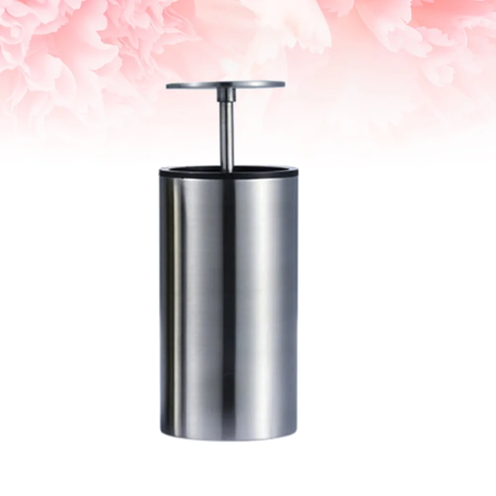

1PC Household Toothpick Box Press Type Tooth Pick Box Stylish Automatic Toothpick Holder Personality Stainless Steel Toothpick
