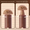 Lopet Kawaii Rotating Gel Pen School Stationery Quick Drying 0.5mm Black Core Frosted Pen Holder Signature Pens Office Writing 2