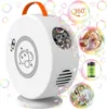 Automatic Rotation Bubble Machine Astronauts Bubble Maker Automatic Bubble Blower with Led Light Soap Bubble Maker Summer Toys 1