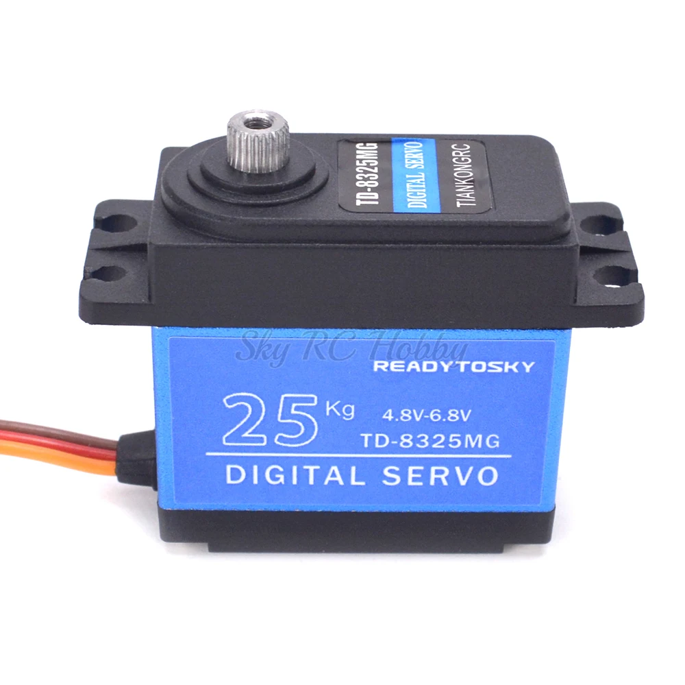 Servo 20KG 25KG para Robôs e Braços RC - Kit de 1-4 Peças