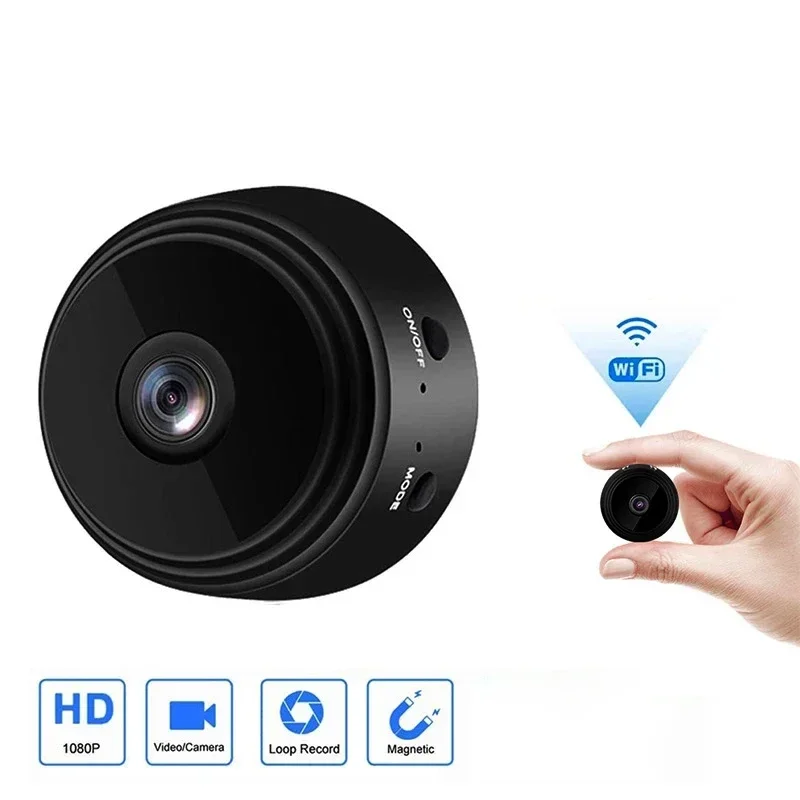 A9 Mini Camera 1080p HD WiFi Cam Remote Wireless Voice Recorder