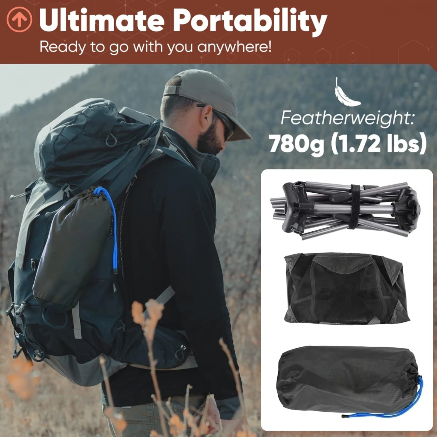 Ultralight Mesh Camping Chair 3