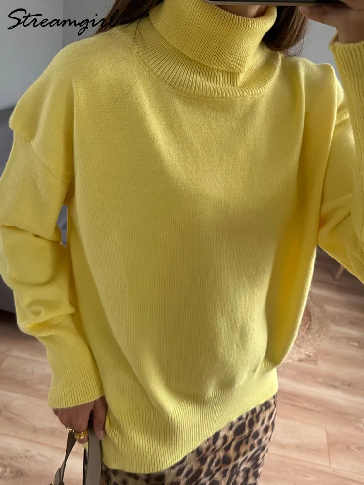 HANITA 売れ筋商品|||ハニタ ニット&セーター アウター レディース Turtlenecks Pink Sweaters - tagged 