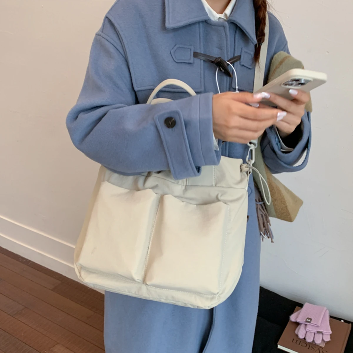 2025 New Small Shoulder Bag for Women, Lightweight Outdoor Hiking Bag, Sports Backpack, Travel Bag, Handbag, Crossbody Bag, Mom Bag, Mother and Baby Bag