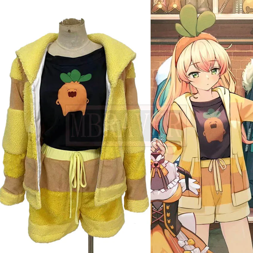 

Vtuber аниме Youtuber Косплей Momosuzu Nene Пижамный костюм одежда для сна Хэллоуин Рождественская Вечеринка Униформа на заказ любой размер