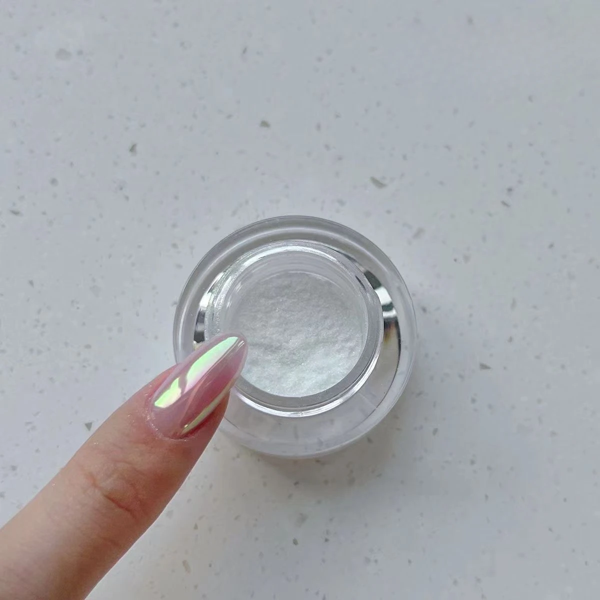Nail Glitter Dust Chrome Moonlight Magic Rubbing Powder Shell Mirror Pigment Decoration