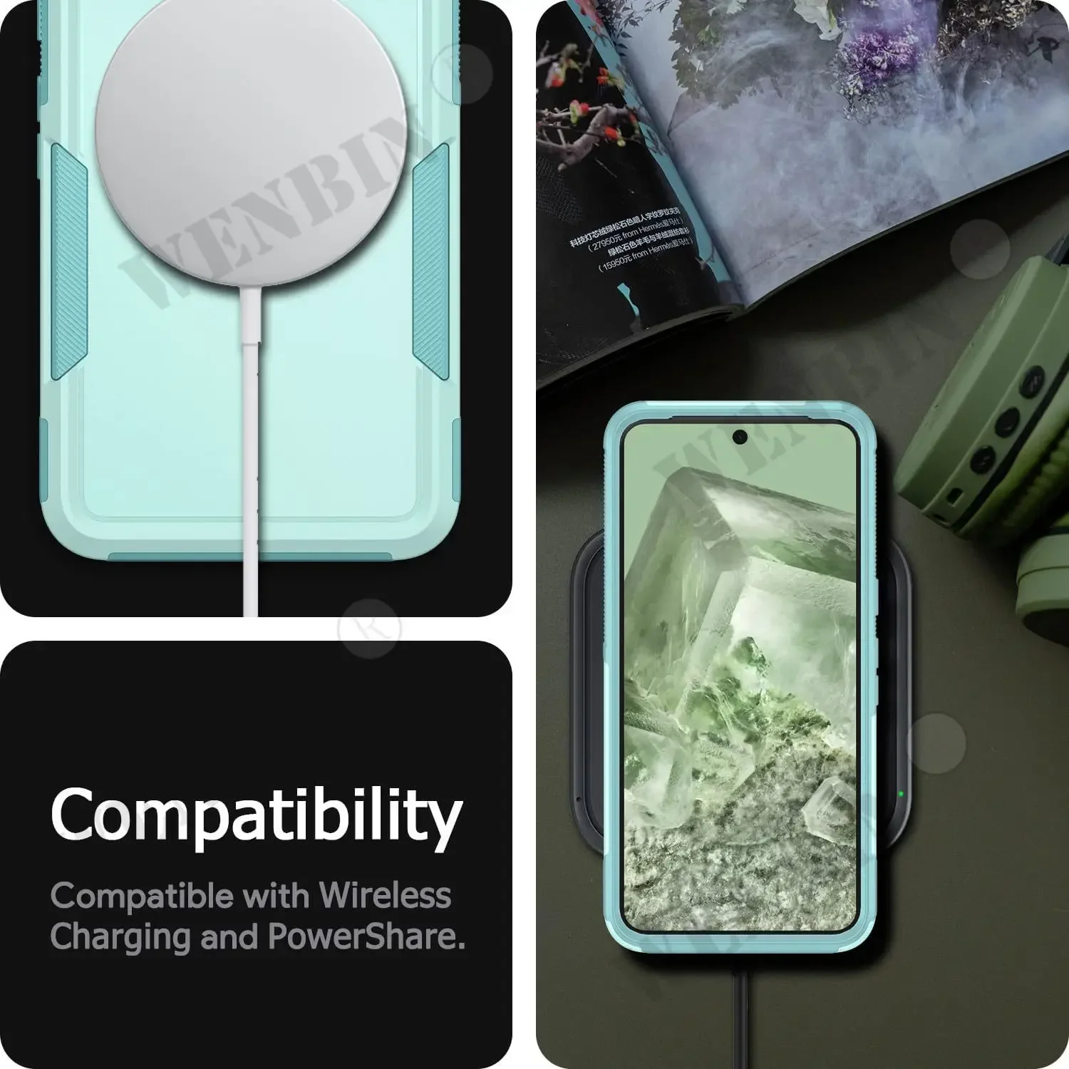 Heavy Duty Slim Armor Shockproof Protector Case - Premium Anti-Drop Rugged Cover