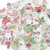 WBNNVN Mix 30Pcs Wood Buttons For Christmas Craft Decoration DIY Art Learning Accessories 2