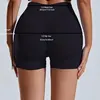 46680-fe76f3.jpg Yoga Basic 4pcs Marled Knit Scrunch Butt Wideband Waist Seamless Sports Shorts