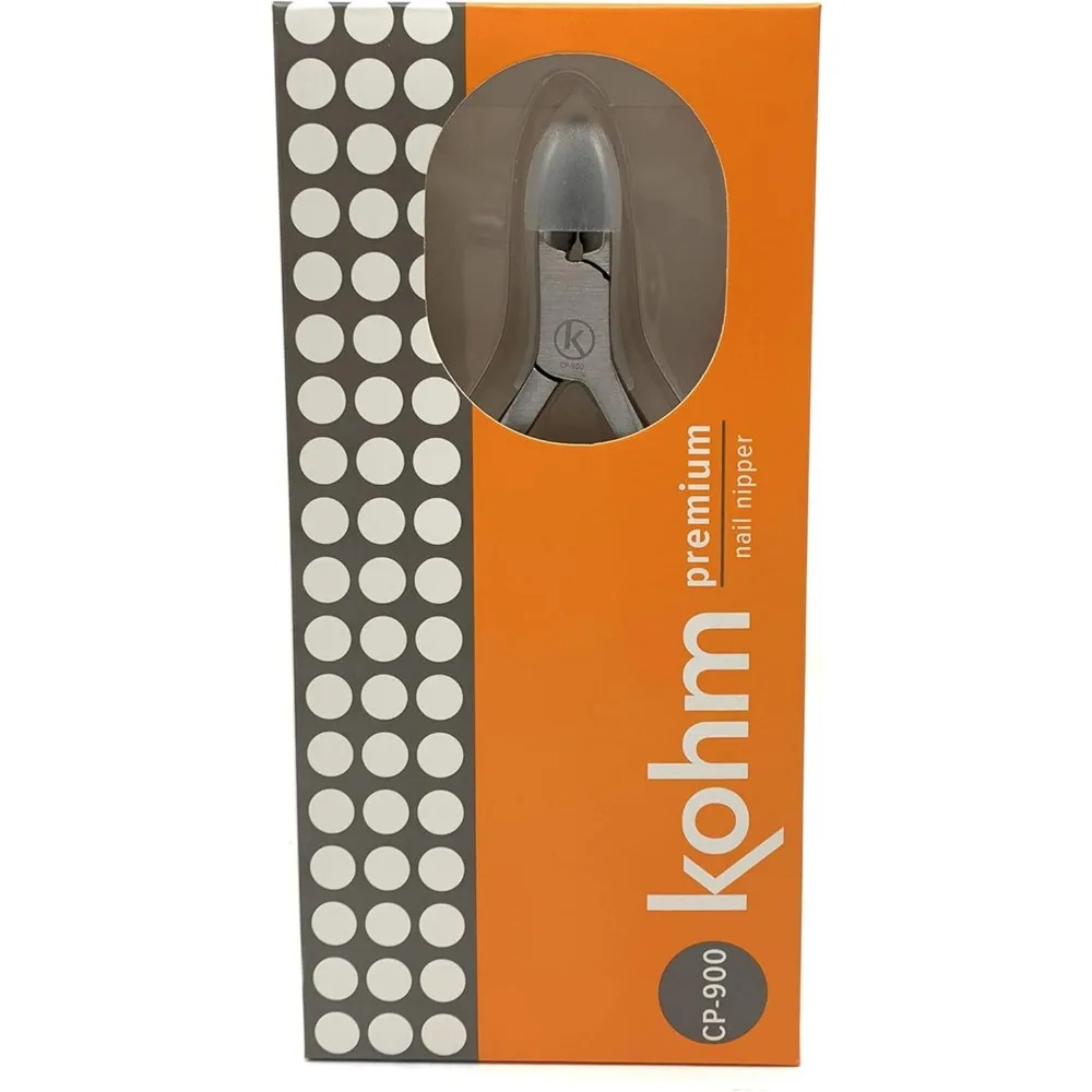 KOHM Nail Clippers Heavy-Duty Stainless-Steel Chiropodist-Style Toenail Cutters for Thick Nails 4