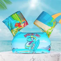 Children Swim Toys Float Arm Sleeve Cartoon Foam Floating Ring Safe Life Buoyancy Vest Jacket Kid Swimming Training Equipment 1