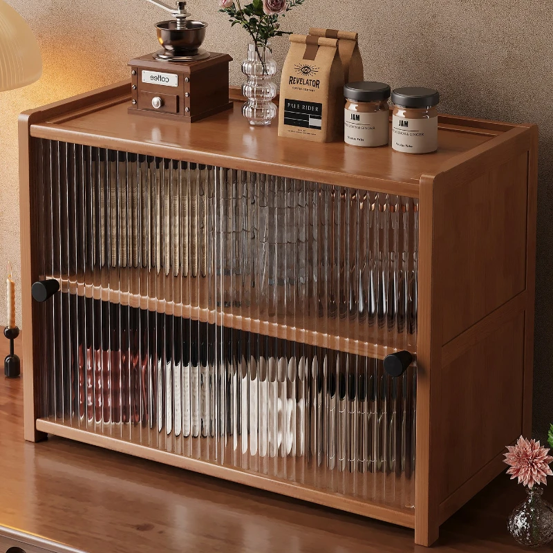 Large-capacity Desktop Dustproof Cup Holder Countertop Beverage Storage Cabinet Dining Table Tea Set and Coffee Cup Holder