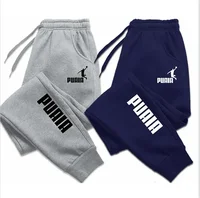 Pantalons de survêtement décontractés pour hommes et femmes, pantalons de sport à taille avec cordon de serrage et poches, jogging confortables à la mode pour usage quotidien 2
