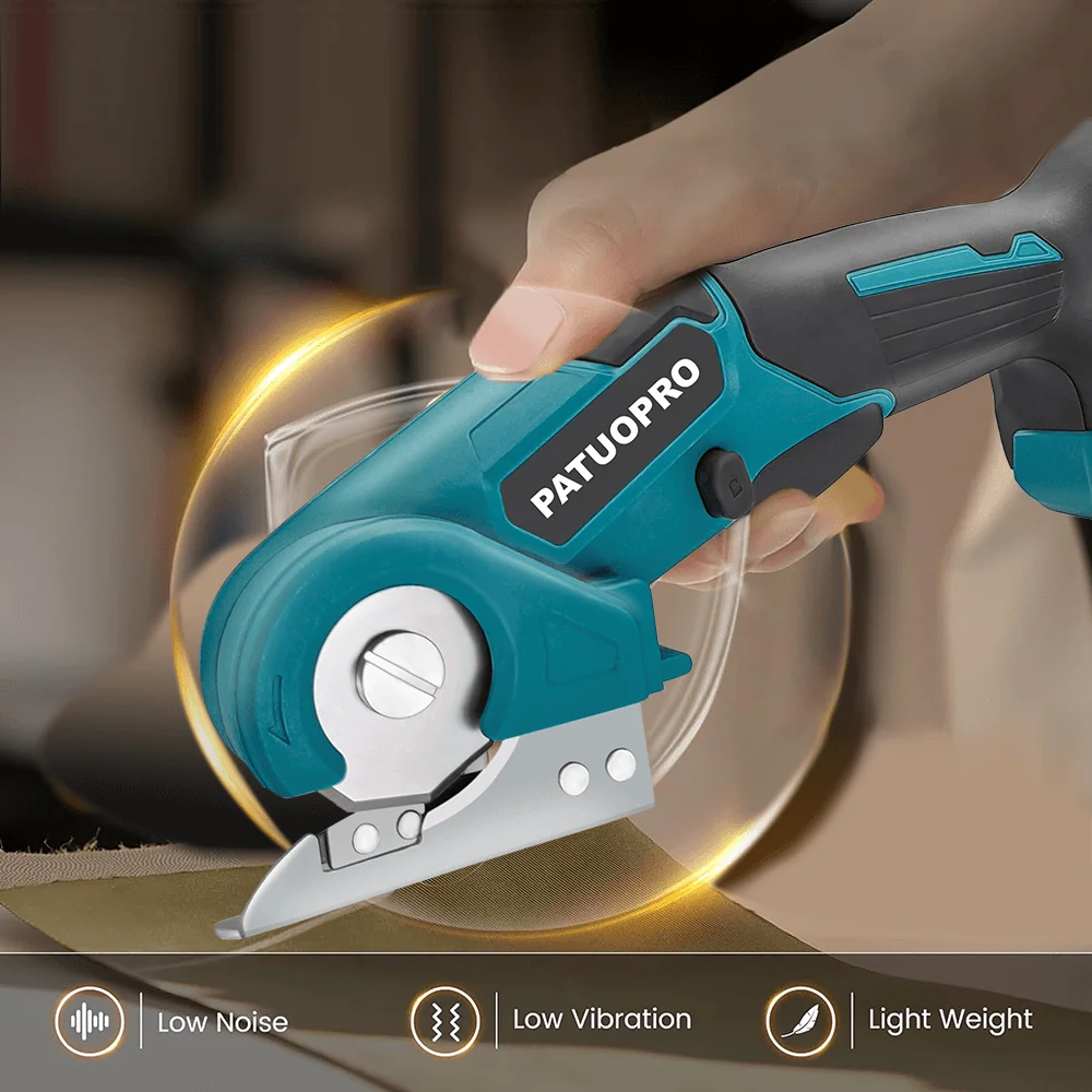 무선 전기 가위 골판지 카펫 커터 Makita 18v 배터리 용 충전식 안전 잠금 회전식 절단 전동 공구