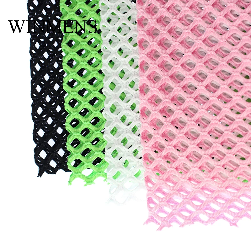 Men's See Through Large-mesh Undershirts Solid Cut-outs Super Stretch Short Sleeves Tops Gay Sissy Sexy Fishnet Base Shirts