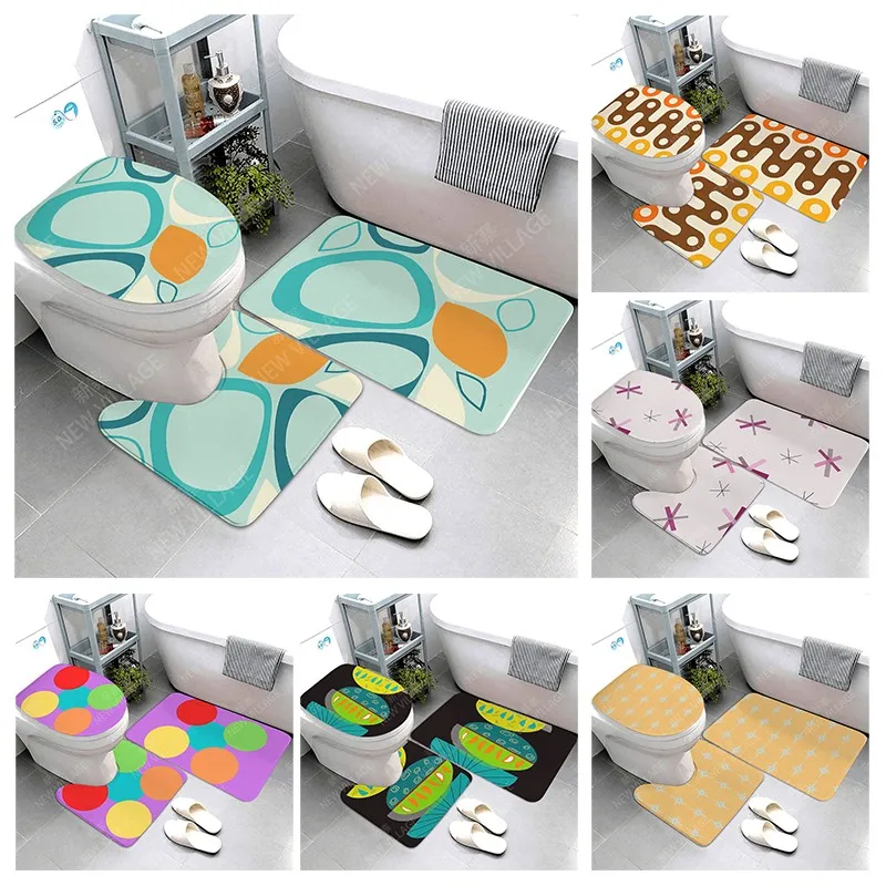 

Anti-slip Bath Mat Bathroom Small Rug Shower Mat Decorative Absorbent Foot Mat Entrance Bathtub toilet rug simple Modern Nordic