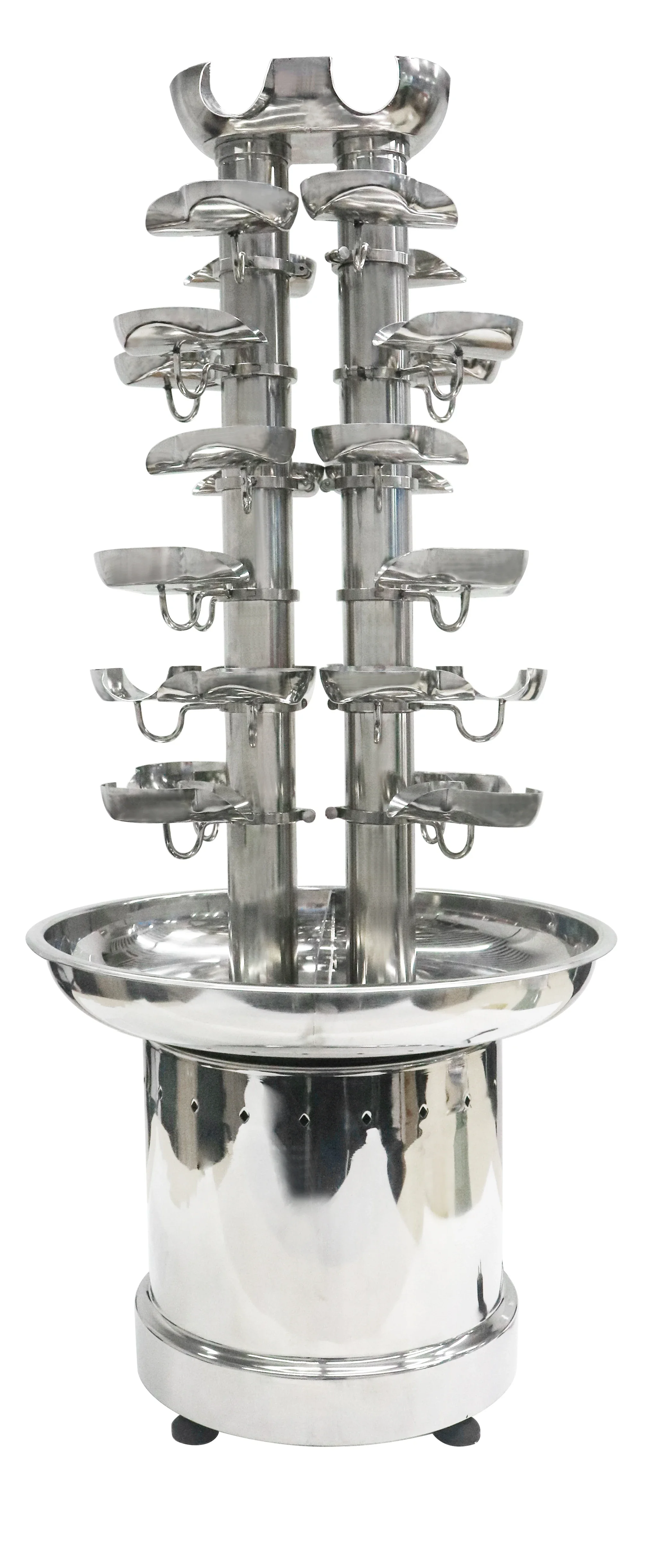 Professional Stainless Steel Electric Chocolate Fountain Machine for Commercial Hotel Big Party Use