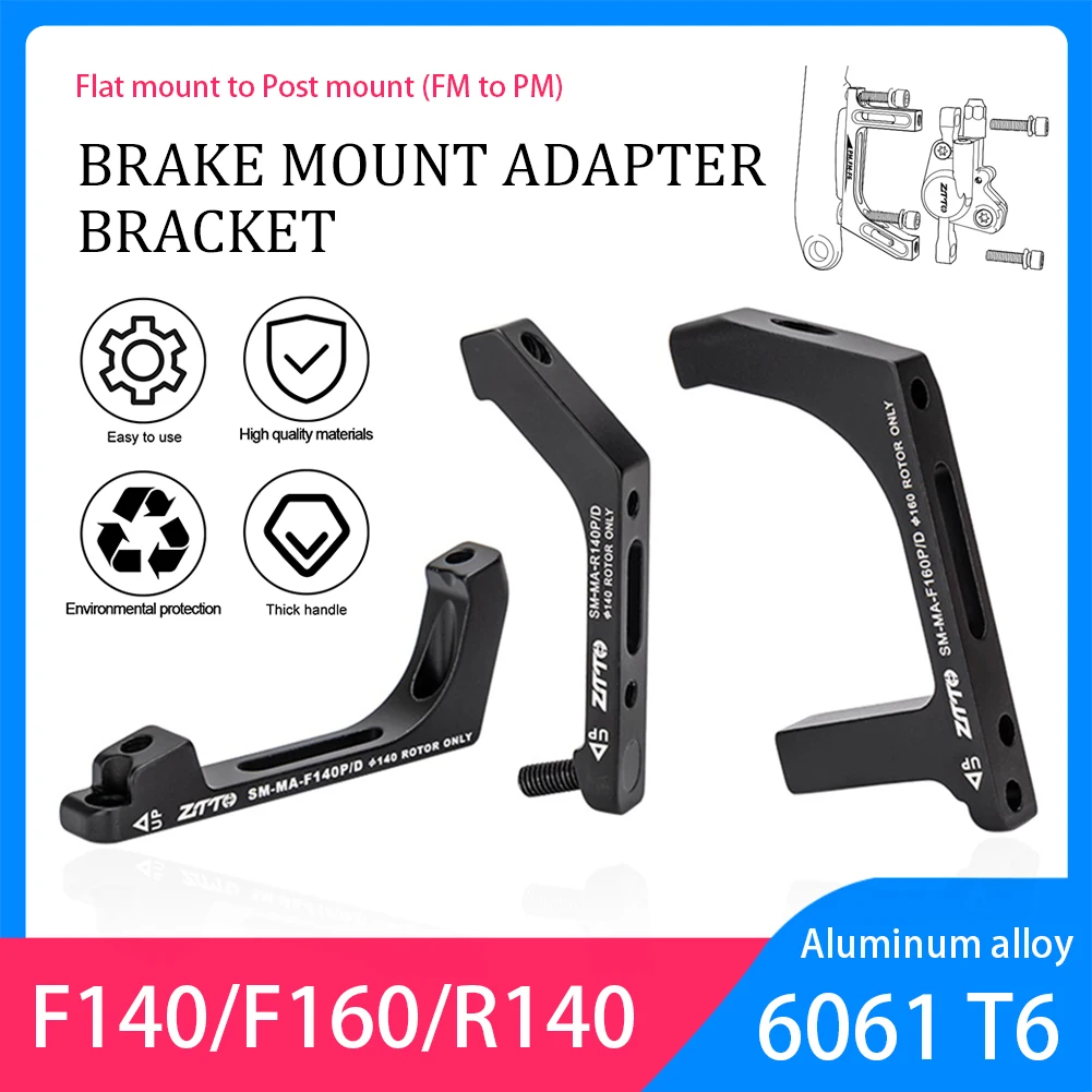 

F140/F160/R140 Disc Brake Mount Adapter MTB Ultralight Bracket FM To PM Bicycle Disc Brake Adaptor For Discs And Clamps
