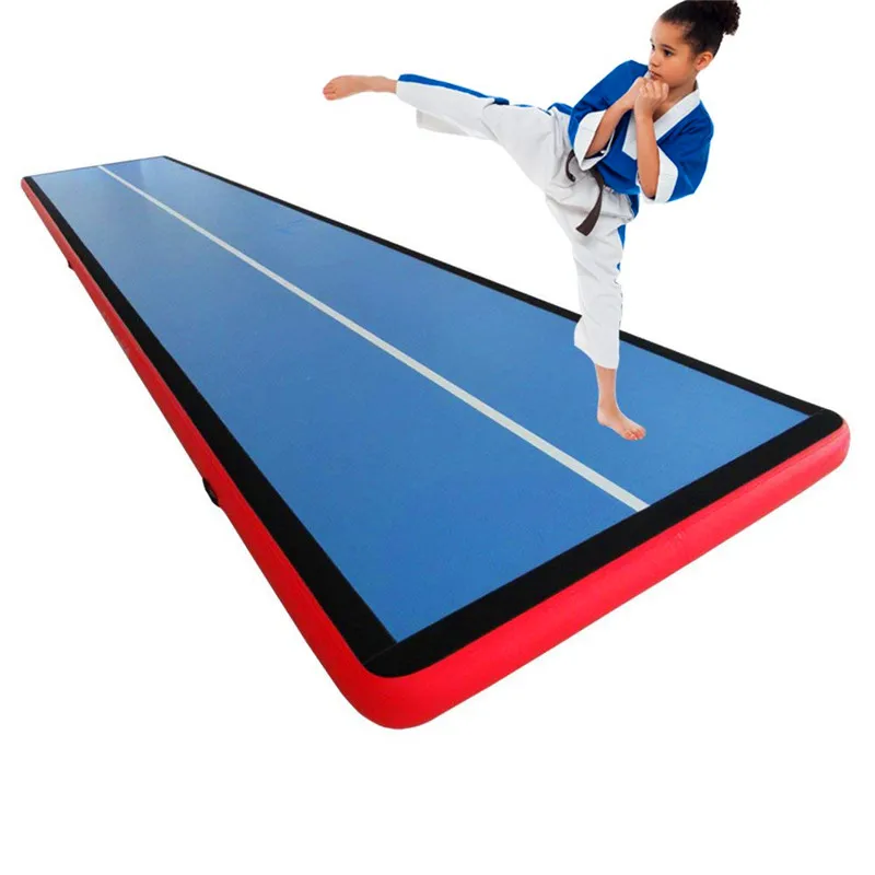 

Free Shipping AirTrack 8*1*0.2m Inflatable Air Track Tumbling Gymnastic/Yoga/Taekwondo/Water Floating/Camping Foldable Training