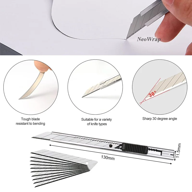 Car Vinyl Wrap Tool Kit Window Tint Film Tool Felt Squeegee Magnetic Wrap Stick Utility Knife Blade 21Pcs For Vinyl Installation