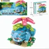 Original Keeppley Pokemon DIY Pikachu Blastoise Charizard Venusaur Mewtwo Gyarados Building Block Model Anime Doll Kids ToyGifts 4