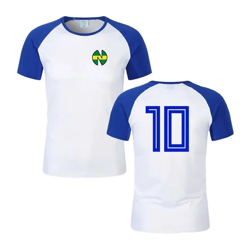 

Tsubasa School Nansheng Olive and Benji Kits 3D T-shirt Captain Animation Jersey Cup Ball Men Custom High Quality