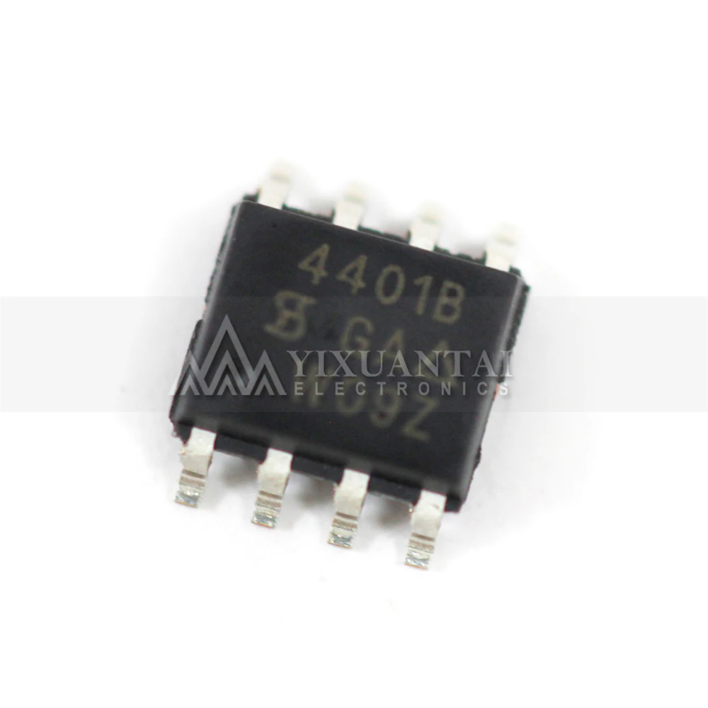 10pcs/lot New Original SI4401BDY-T1-GE3  SI4401BDY-T1  SI4401BDY  Marking: 4401B  MOSFET P-CH 40V 8.7A 8SO SOP8 10pcs lot fdms6681z 、fdms6673bz 、fdms7692 、fdms7698 、fdms7670 、fdms7682 powertdfn 8 new original trans mosfet