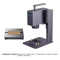 new HM only1.9kg Laser Full Automatic Portable Mini Desktop Fiber Laser Marking Machine Handheld Model only1.9kg 2