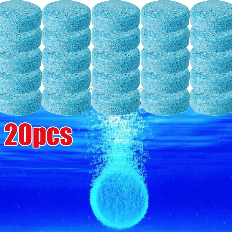 

20 шт., таблетки для очистки ветрового стекла автомобиля