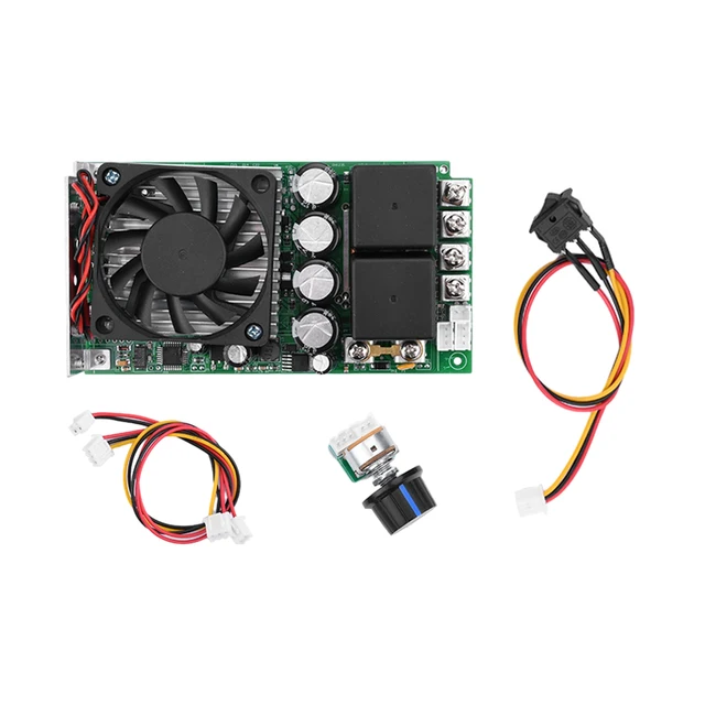 Regolatore Di Velocità PWM 3000W Per Motori DC - 10-50V, 100A Picco, Con Inversione E Potenziometro - Foto 9
