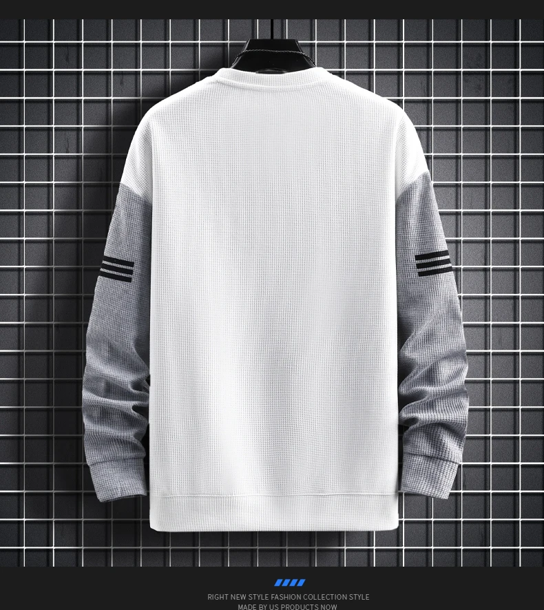 Title 10, Erkek Spor Yuvarlak Yaka Uzun Kollu Kazak Takım...