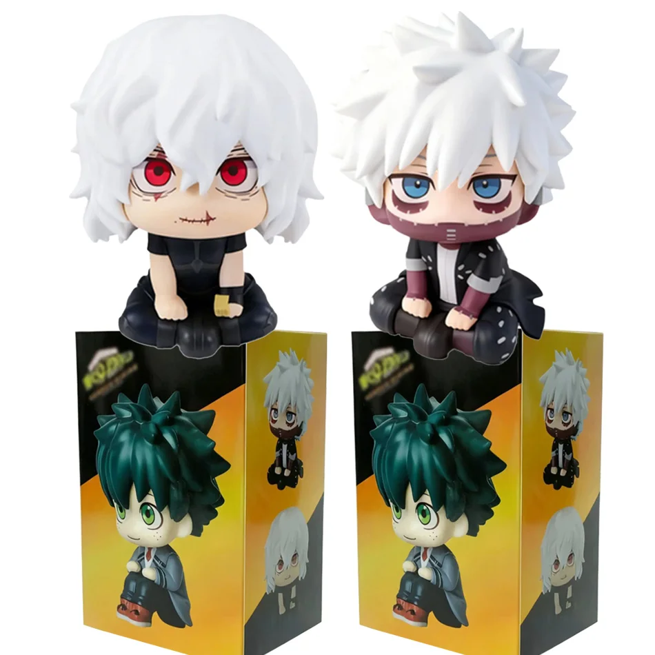 My Hero Academia Dabi & Shigaraki Tomura Q Version Sitting PVC Figurine | Collectible Display