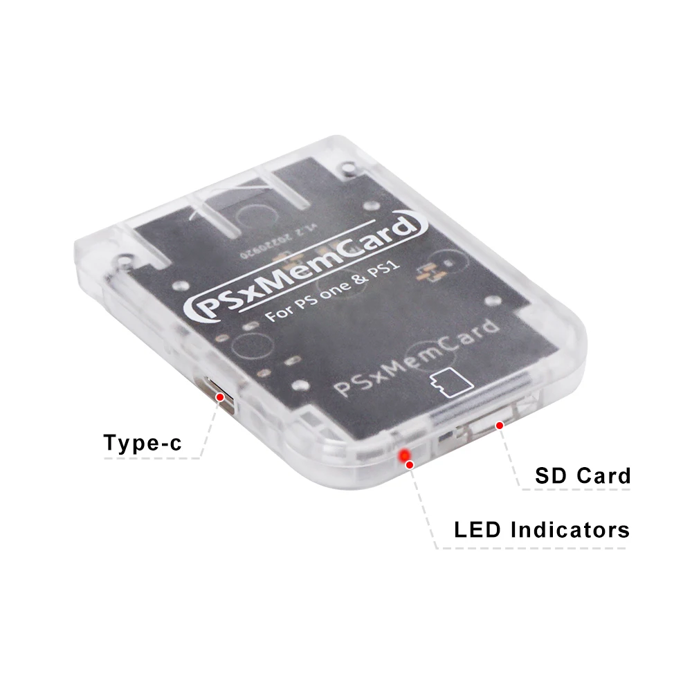 Psxmemcard Psx Cartão de Memória Salvar Dados Cartão de Jogo para Playstation Ps1 ps um Console de Jogo Suporte Cartão Microsd - Image 2