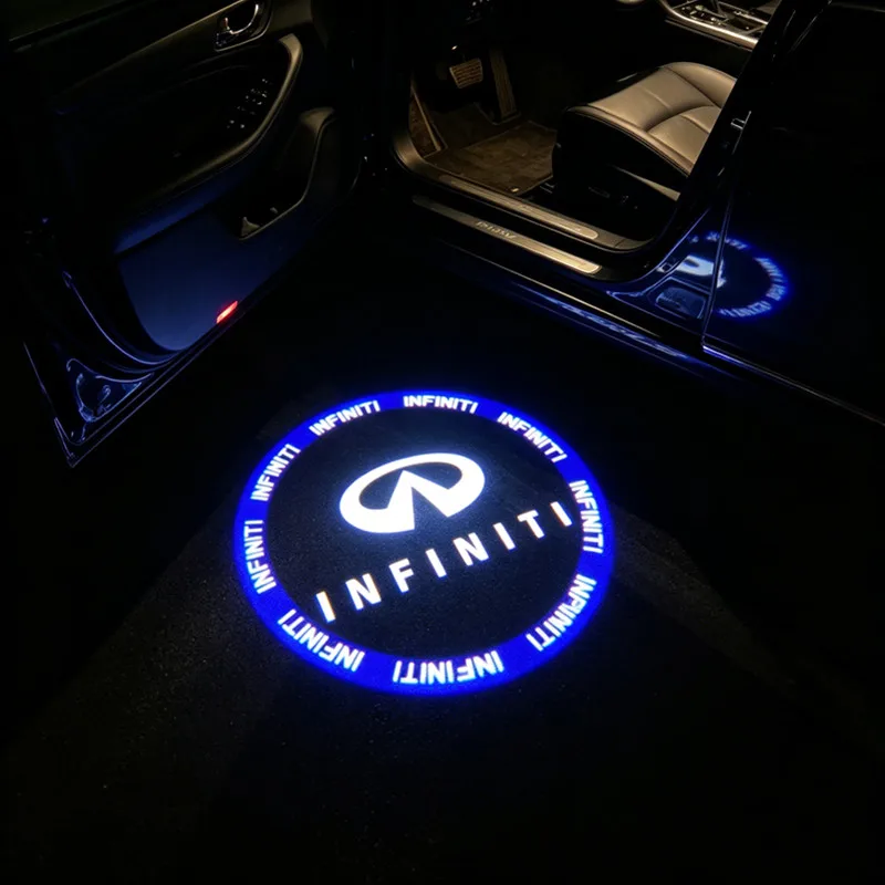 LED Car Door Logo Light HD Laser Welcome Lamp