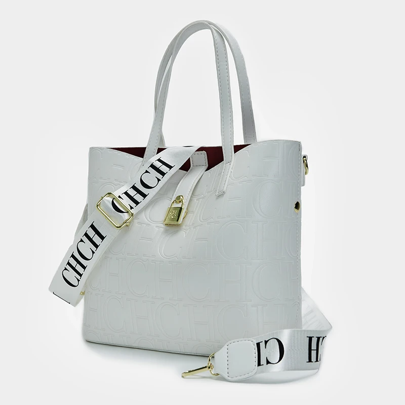 حقيبة كتف كلاسيكية ذات سعة كبيرة من العلامة التجار...