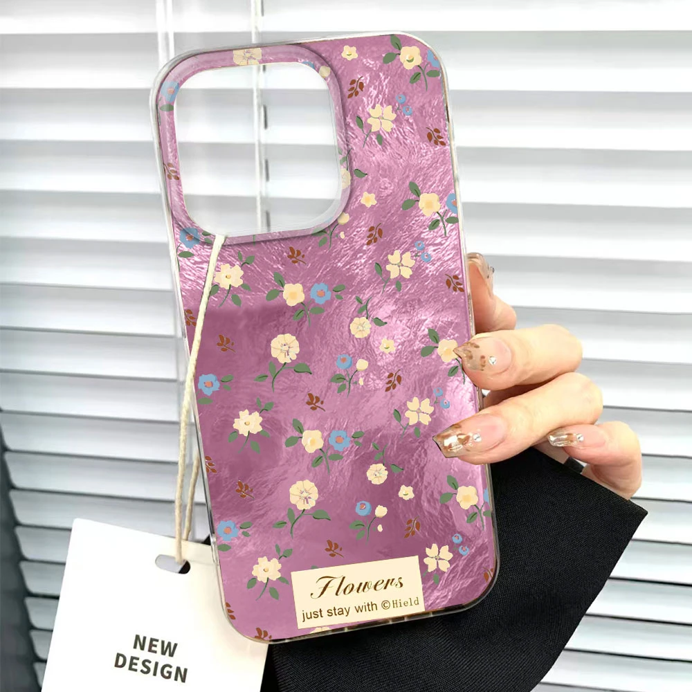 Charming Yellow Tulip Floral Phone Case Cover