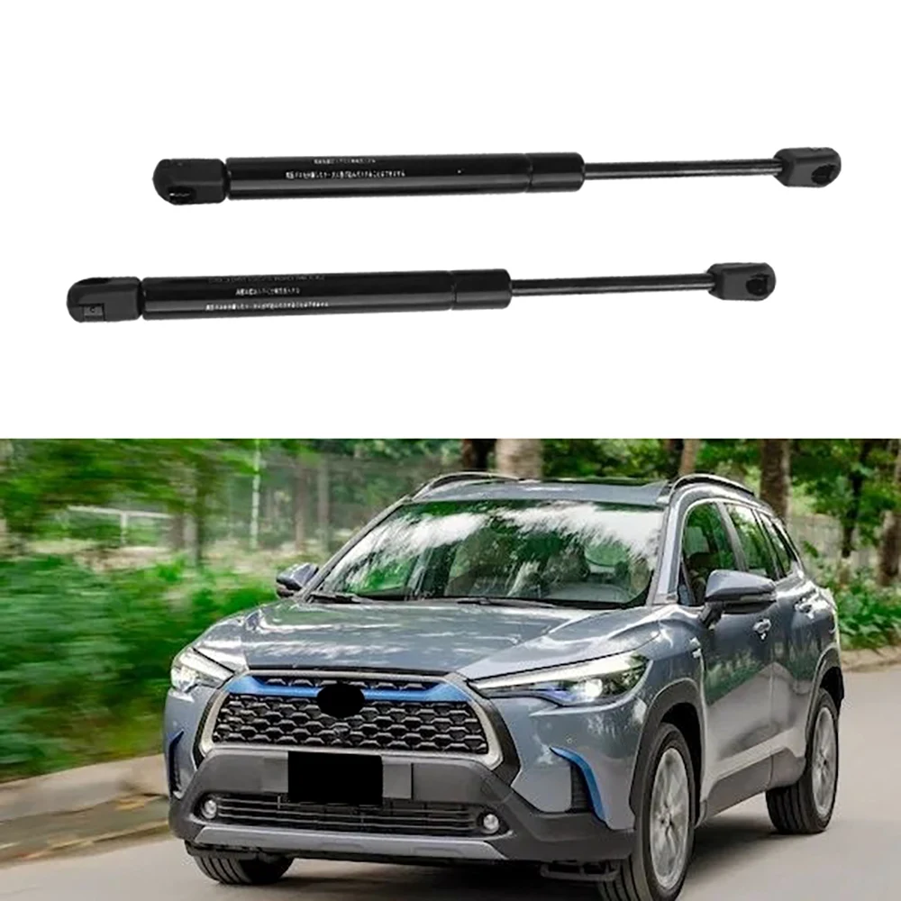 Front Hood Bonnet Gas Spring Strut Shock Damper Lift Support Bar For Toyota Corolla Cross