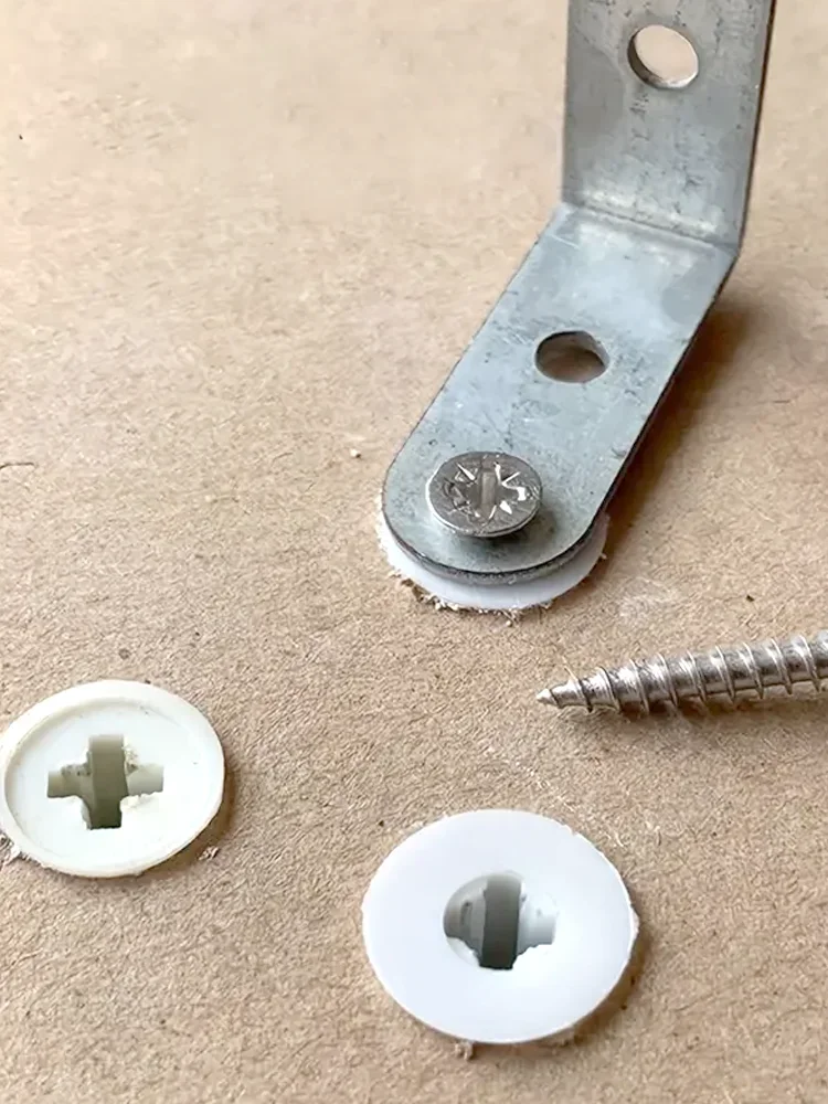 Description Picture 5 of item66 White Nylon Drywall Anchors And Screws, Threaded SLATE Anchors, Suitable For Suspension Installation