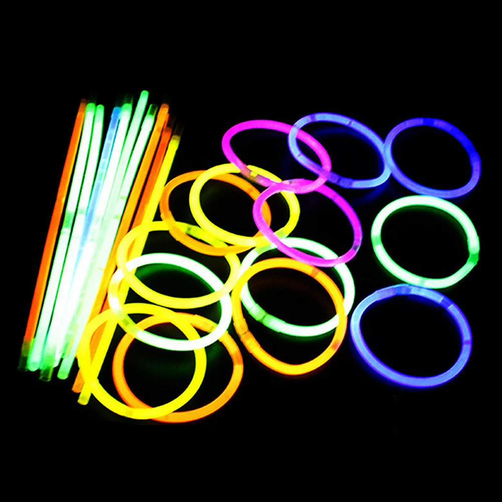 Party Fluorescence Light Glow Sticks Bracelets Necklaces, Neon Glow Party  Supplies, New Year Wedding Colorful Luminous Tubes, Glow In Dark Party  Supplies - Temu Bulgaria