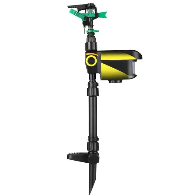 Solar Powered Motion Activated Animal Repeller Upgraded Version