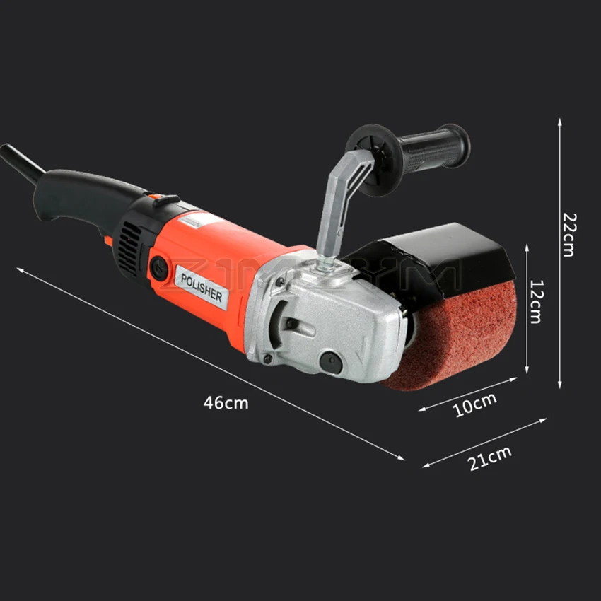 1400W Electric Metal Wire Drawing Machine Portable Polishing Machine for Wooden Stainless Steel Polishing with Grinding 5