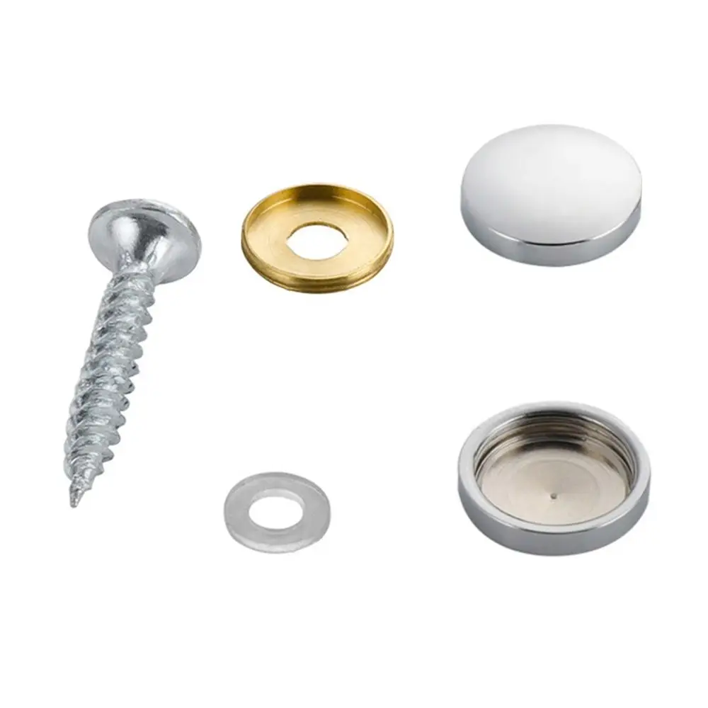 Description Picture 5 of itemAdvertising Glass Screw Mirror Fasteners Screws Decorative Cap Nail Billboard Decorative Nails Practical Furniture Hardware