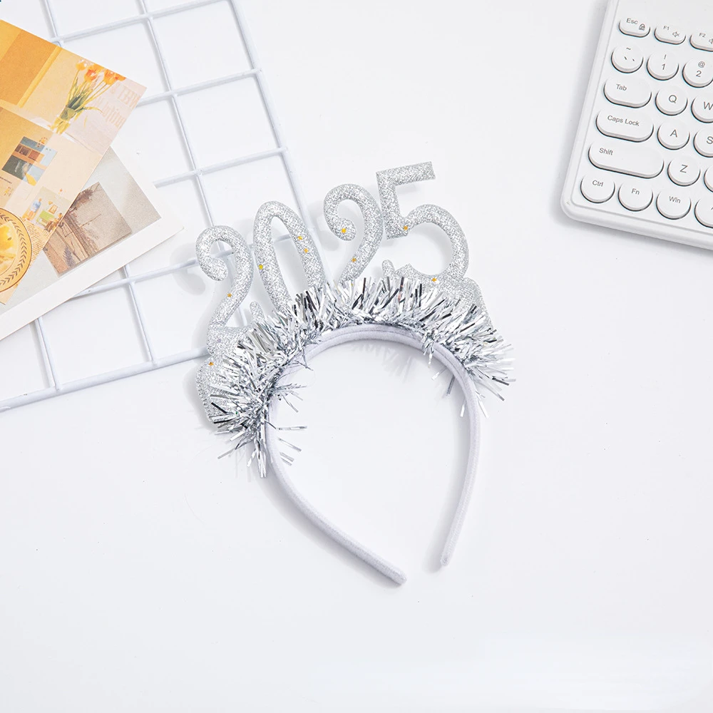 New sequin headwear New Year's Eve party headband Christmas party event decorative headband head buckle