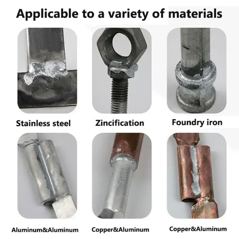 Tiges de soudage à fonte facile, basse température, cuivre, fer, acier inoxydable, soudure, réparation d'aluminium, trous, soudure, nouveaux kits d'agent