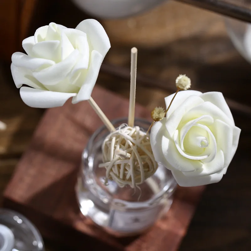 1pc 50ml Reed Diffuser with Plant Essential Oil Hilton Shangri-la Marriott Diffuser Sets Hotel Home Air Freshener Home Fragrance