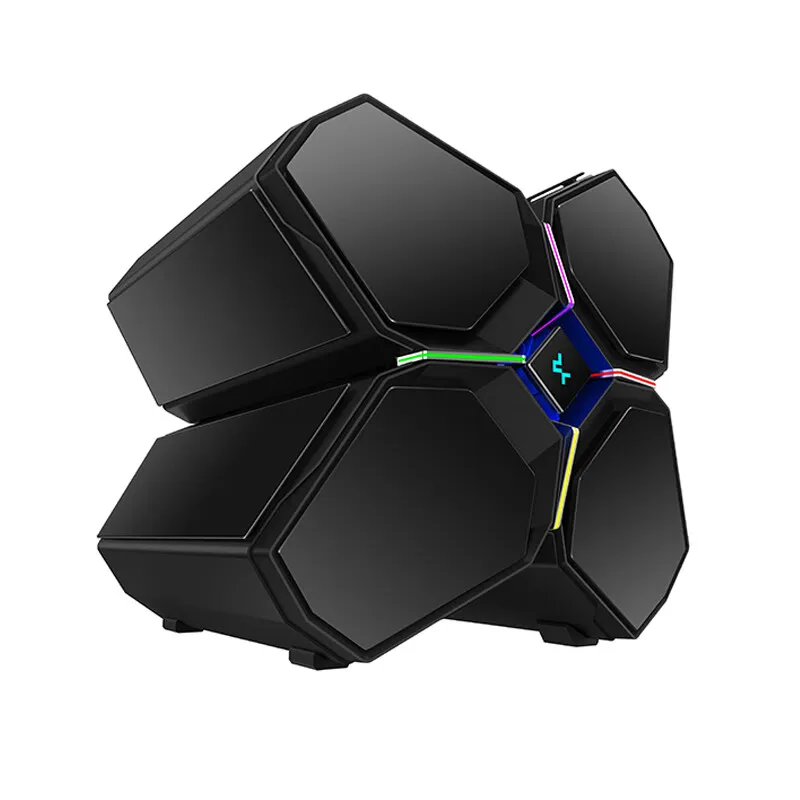 

DEEPCOOL QUADSTELLAR INFINI full metal two modes special-shaped game case support E-ATX motherboard 360 water cooling PC chassis