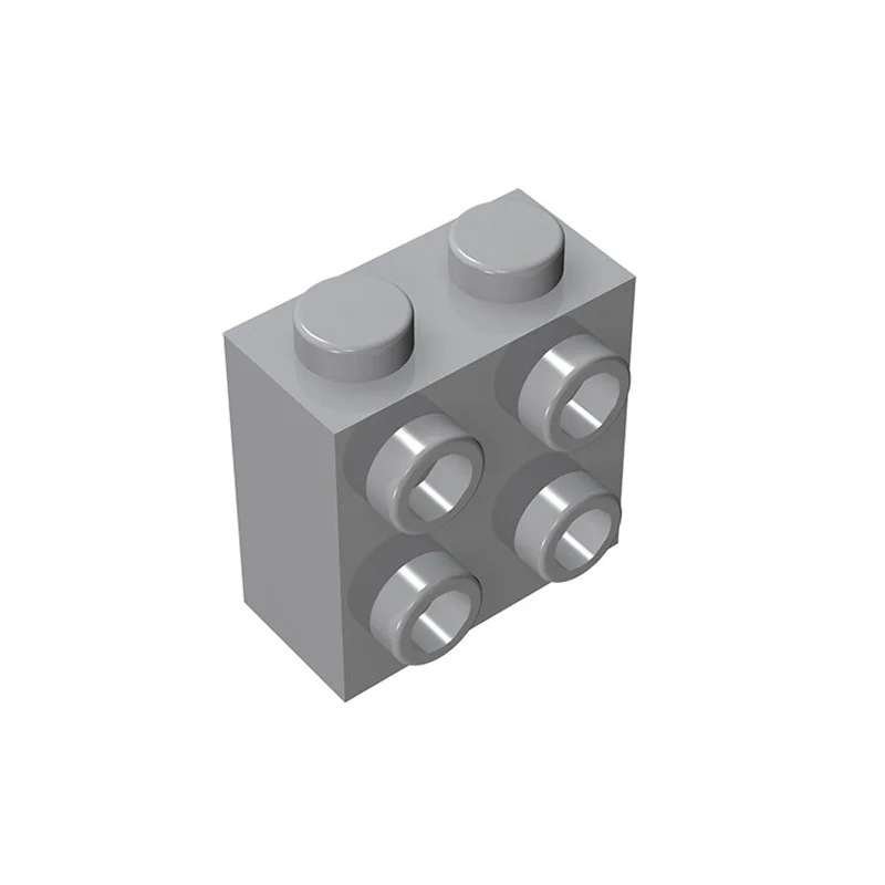 MOC 10PCS 22885 수정 된 1x2x1 2/3 빌딩 블록 키트 측면 벽돌에 스터드 교육 아이디어 장난감 어린이 생일 아이 선물