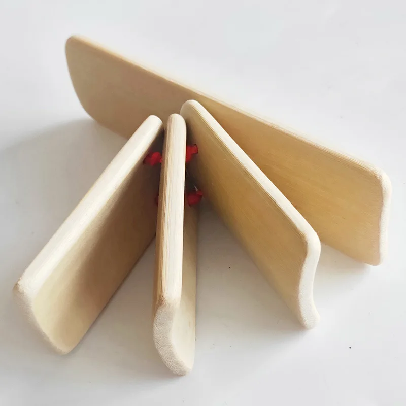 Children Natural Bamboo Small Clapper Talk Stage Performance Professional Chinese Style Characteristic Clapper Talk Adult Toys 3