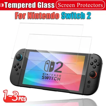 Protective Tempered Glass For Nintendo Switch 2 2025 Accessories Screen Protector Tempered Glass For Nintendo Switch 2