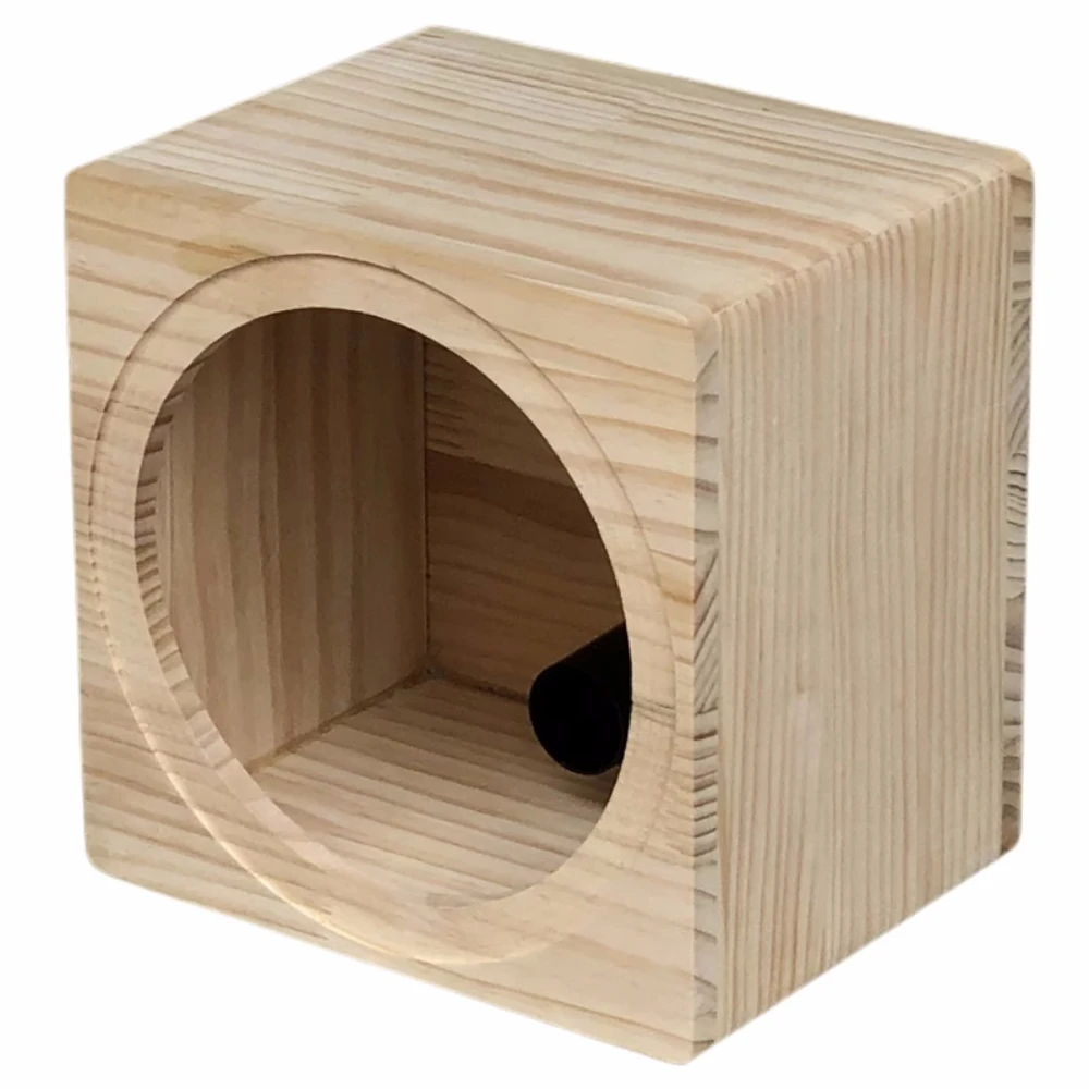 DIY Vehicle Audio Modification Accessory Speaker Housing 12- inch Speaker Empty Box Car/Home Solid Wood Subwoofer Box